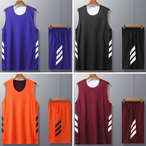 Men's & Women's Reversible Basketball Jersey Panty Set