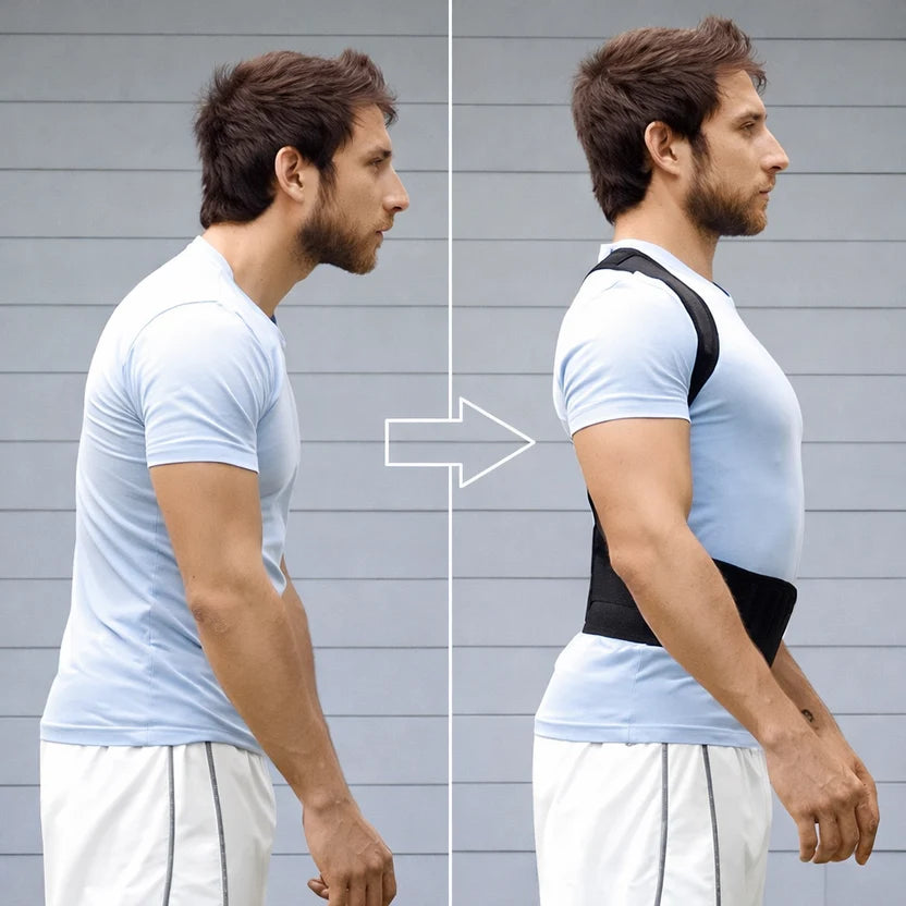 Adjustable Posture Corrector Back Support Belt