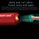 Mini Fingerprint Padlock USB Keyless