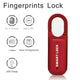 Mini Fingerprint Padlock USB Keyless